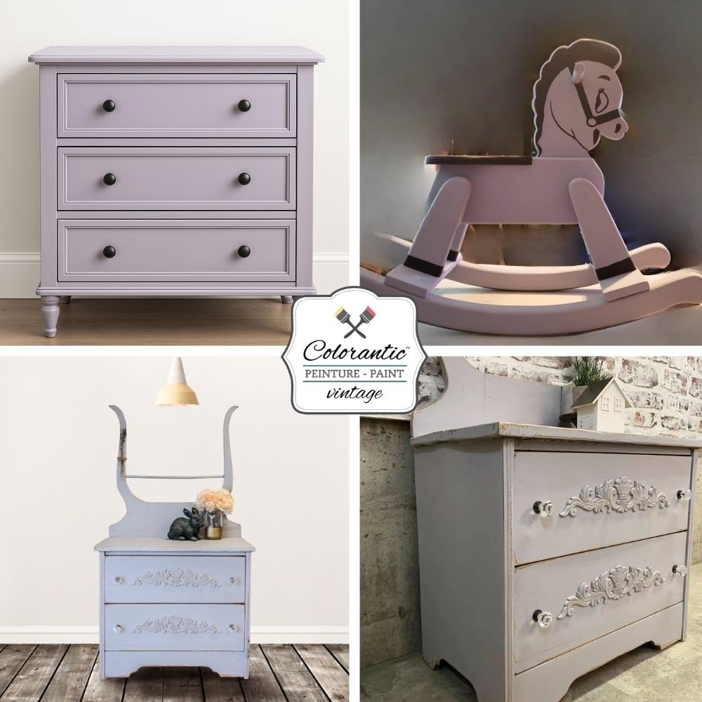 LAVENDER Chalk Paint for Furniture DIY (Lavender / 128 Fl Oz (Pack of 1))
