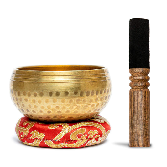 Tibetan Singing Bowls Set~ Meditation Sound Bowl hand Hammered in Nepal For Yoga (3.5 inch)