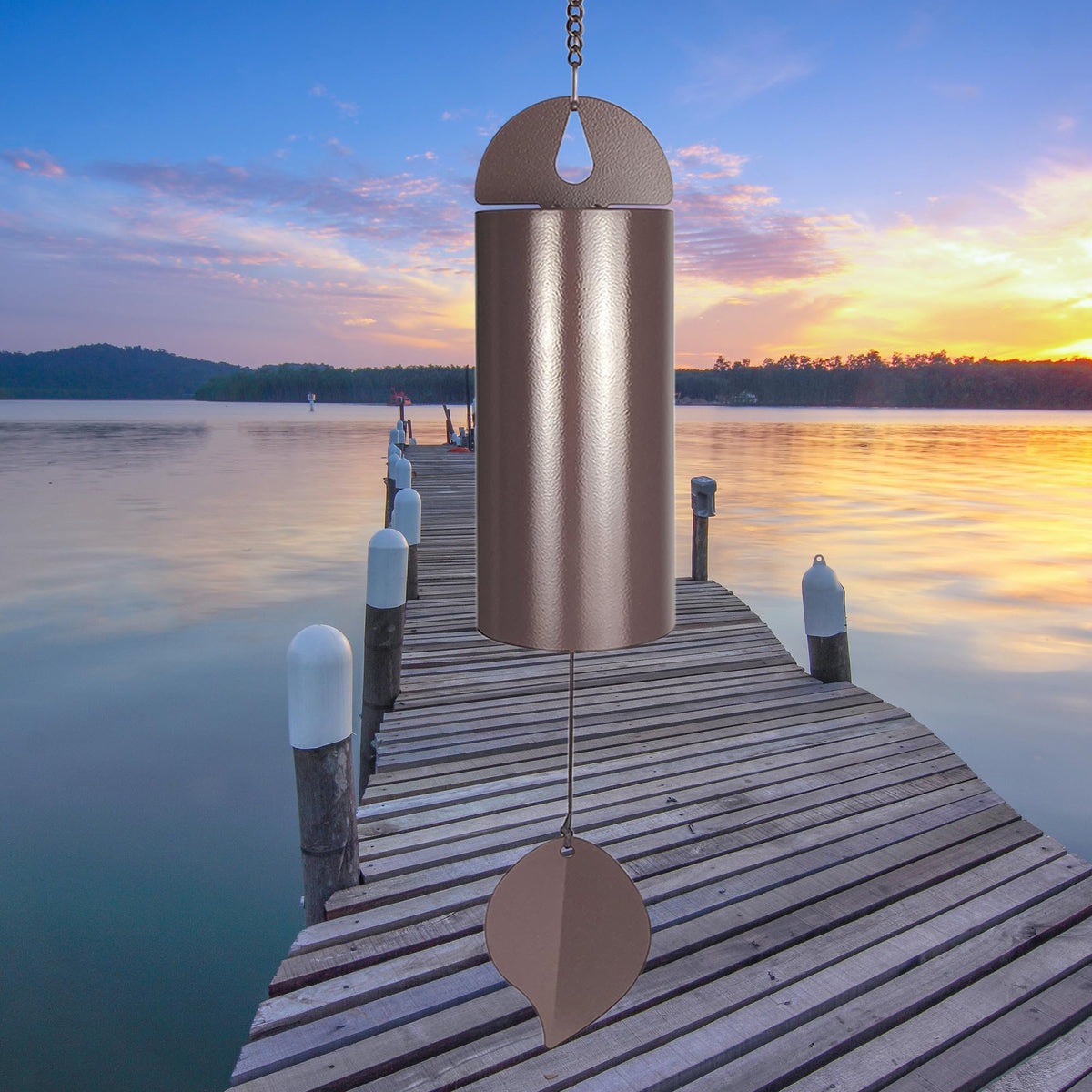 Deep Tone Wind Chimes for Outside (Bronze)