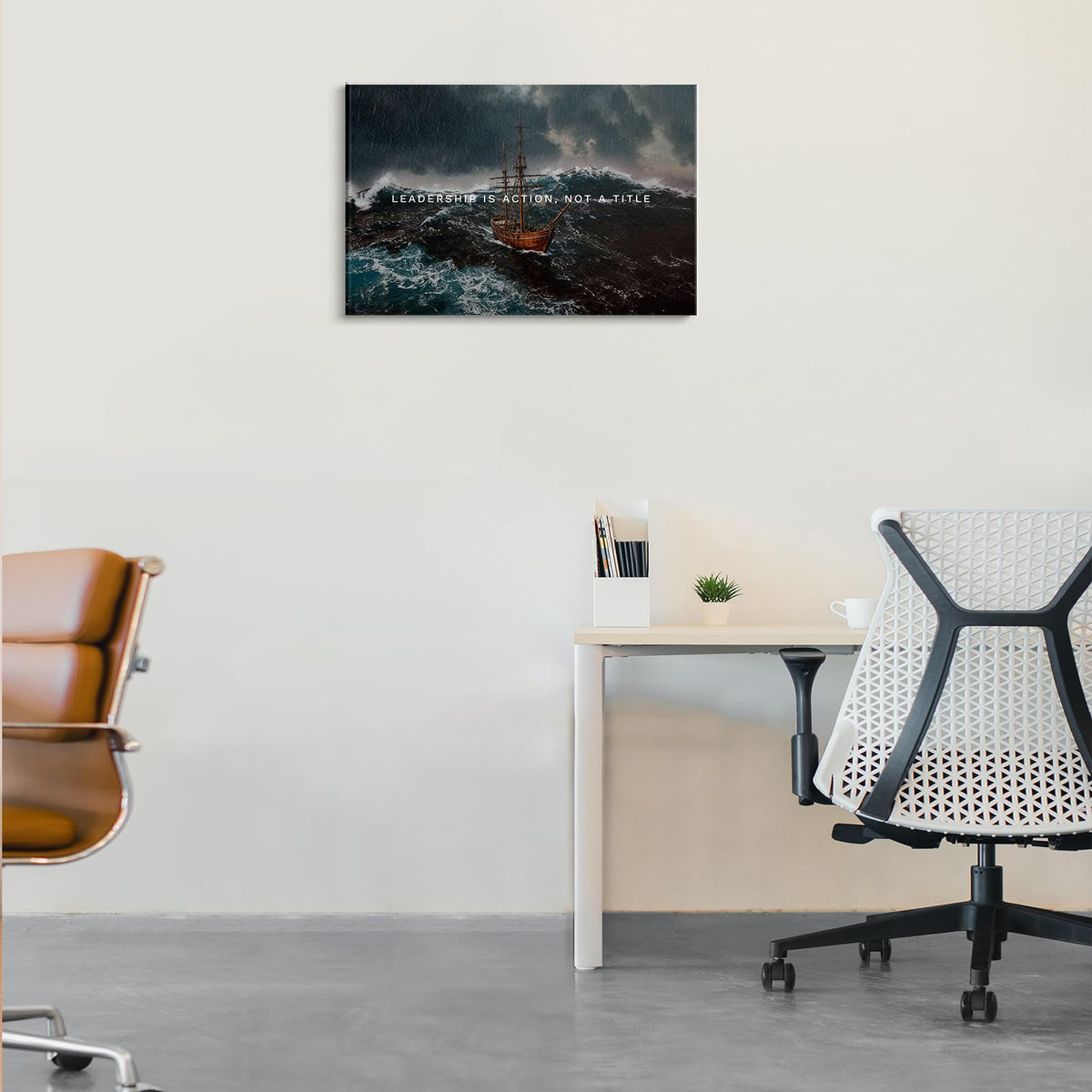 Inspirational Canvas Wall Art (1p-Winves / 12L" x 18W")