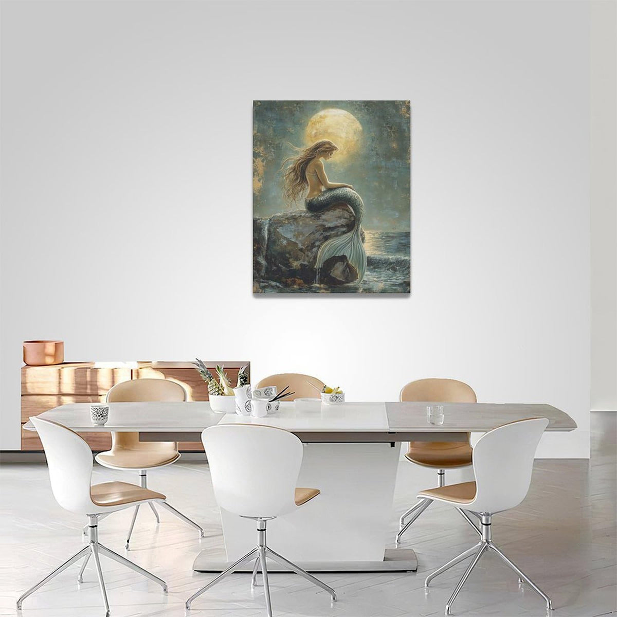 Mermaid Wall Art (20"L x 16"W / Mermaid)