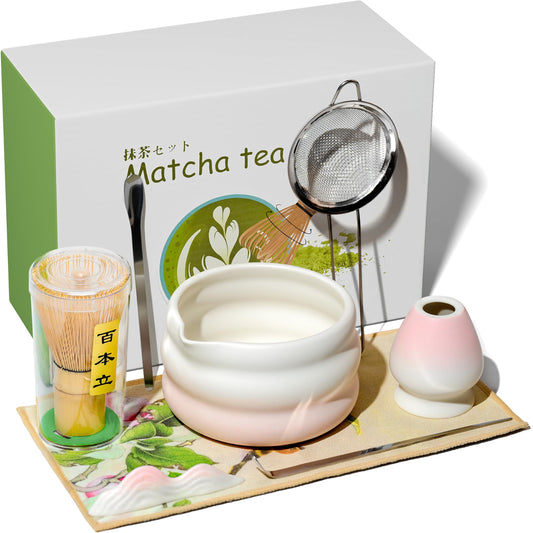 Matcha Whisk Set (Pink)