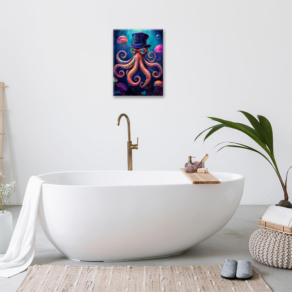 Octopus Wall Art (Octopus 1 / 20L" x 24W")