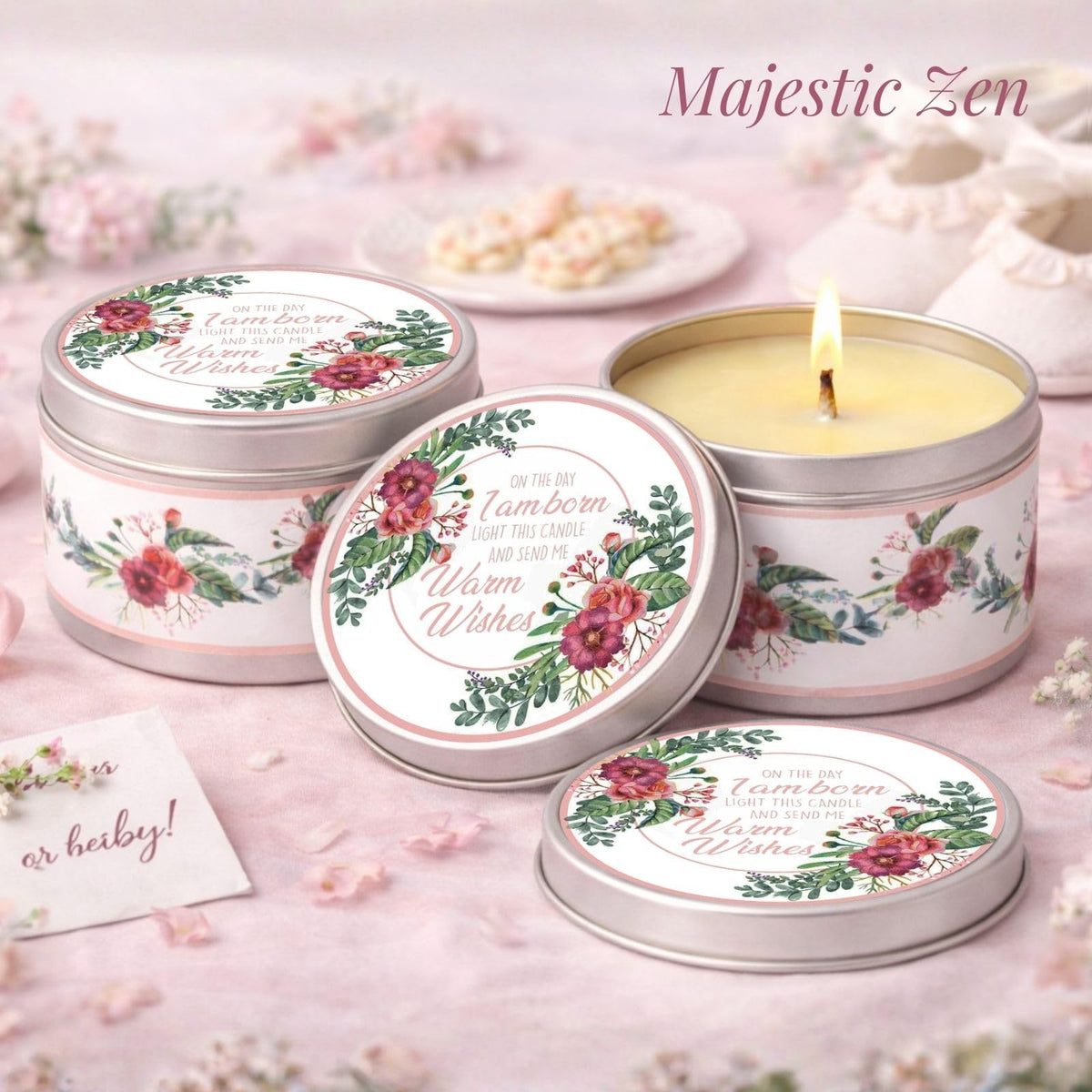 Floral Scented Candles (Floral)