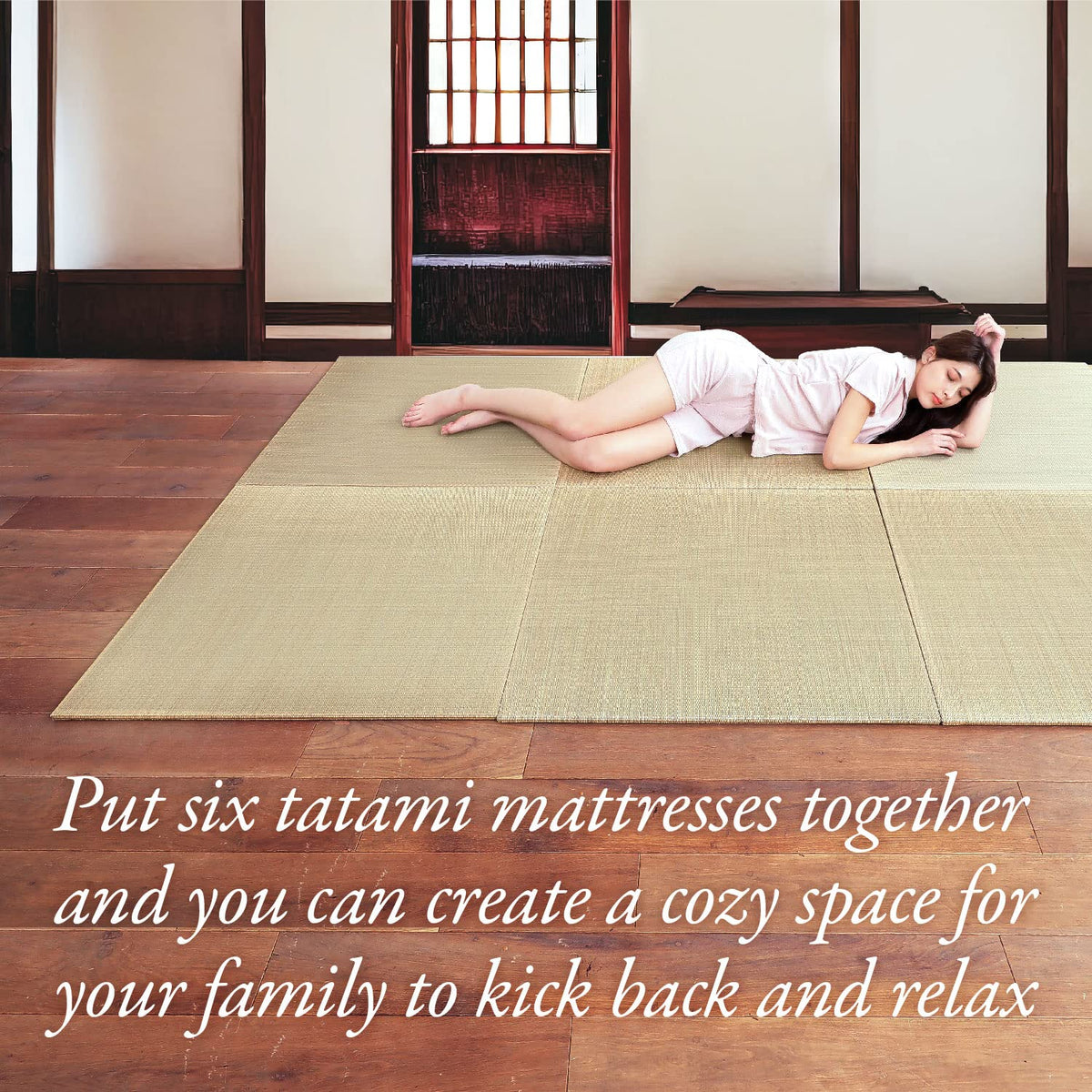 Tatami Mat Set (Natural / 4pieces)