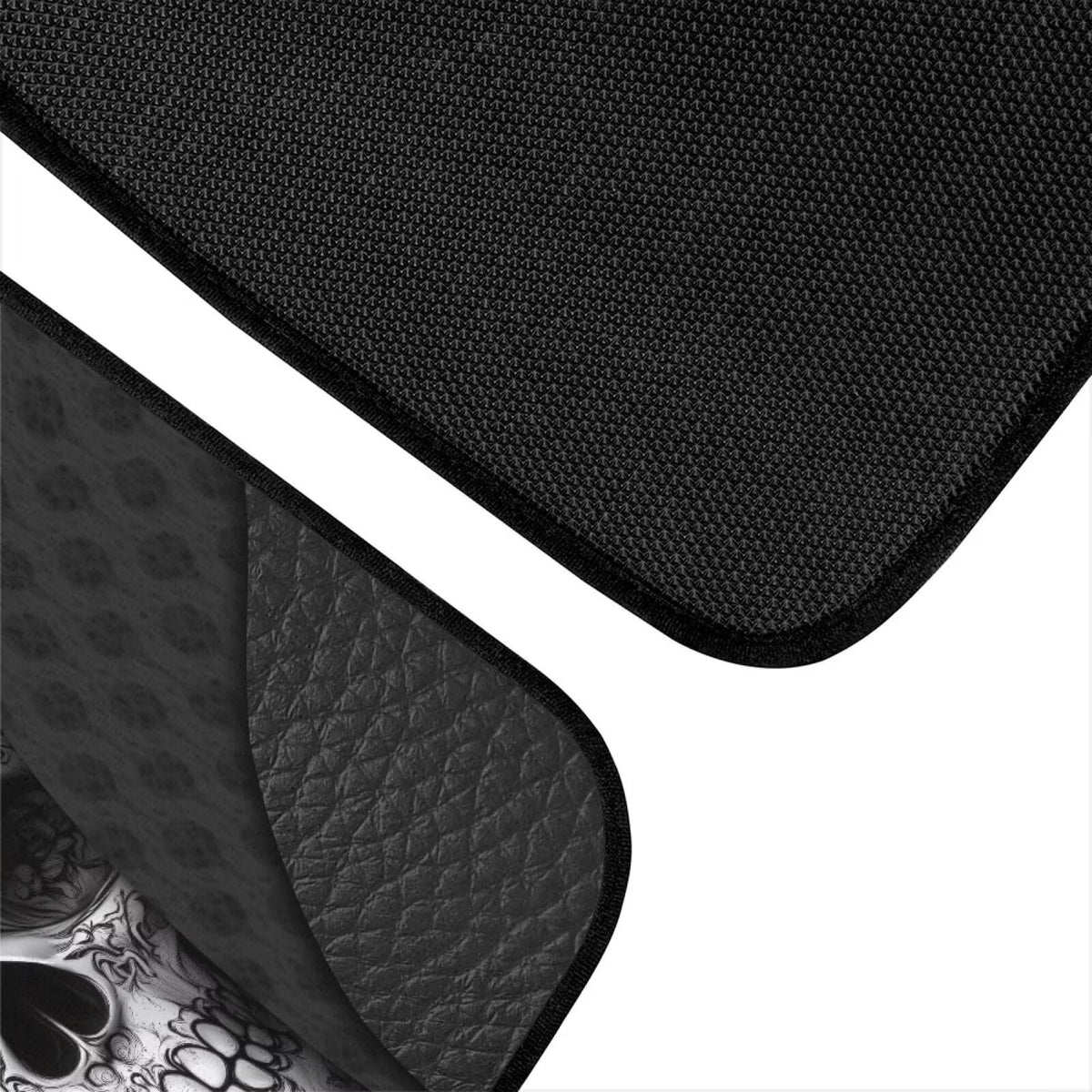 Black Skull Car Floor Mats for Men (Black Skull)