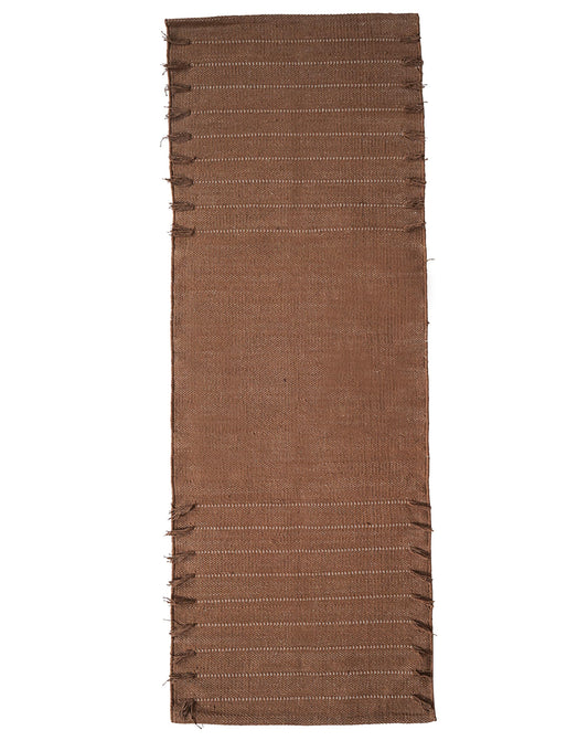 Indian Handmade 100% Organic Cotton Yoga Mat (Brown)