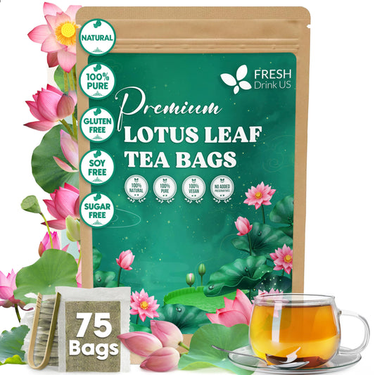 Premium Lotus Leaf Tea Bag (75 Tea Bags)