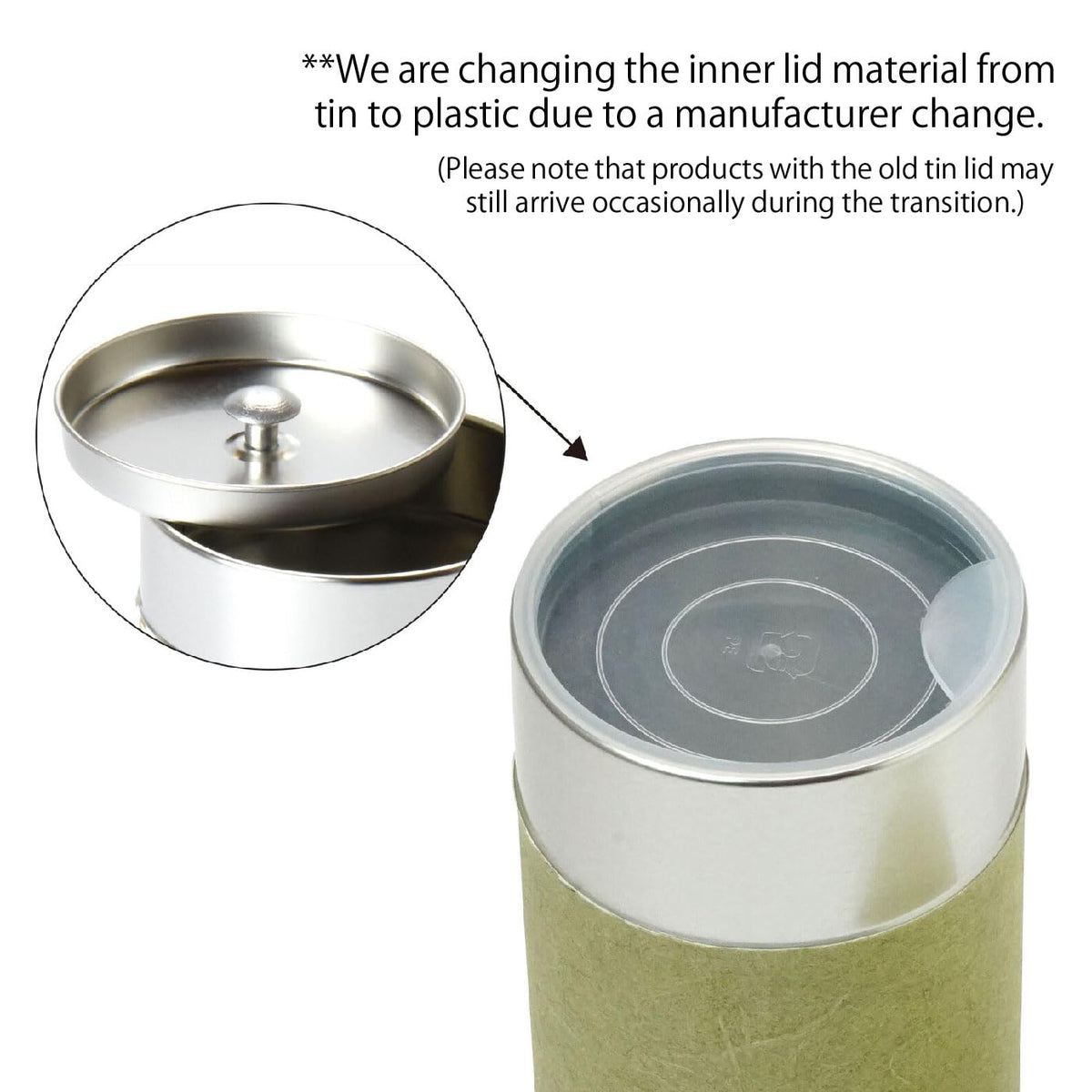 Japanese Pokkan Matcha Coffee Spice Tea Tin Canister Washi Paper Storage with Lid 7.05 oz Capacity (Kenran Hana)