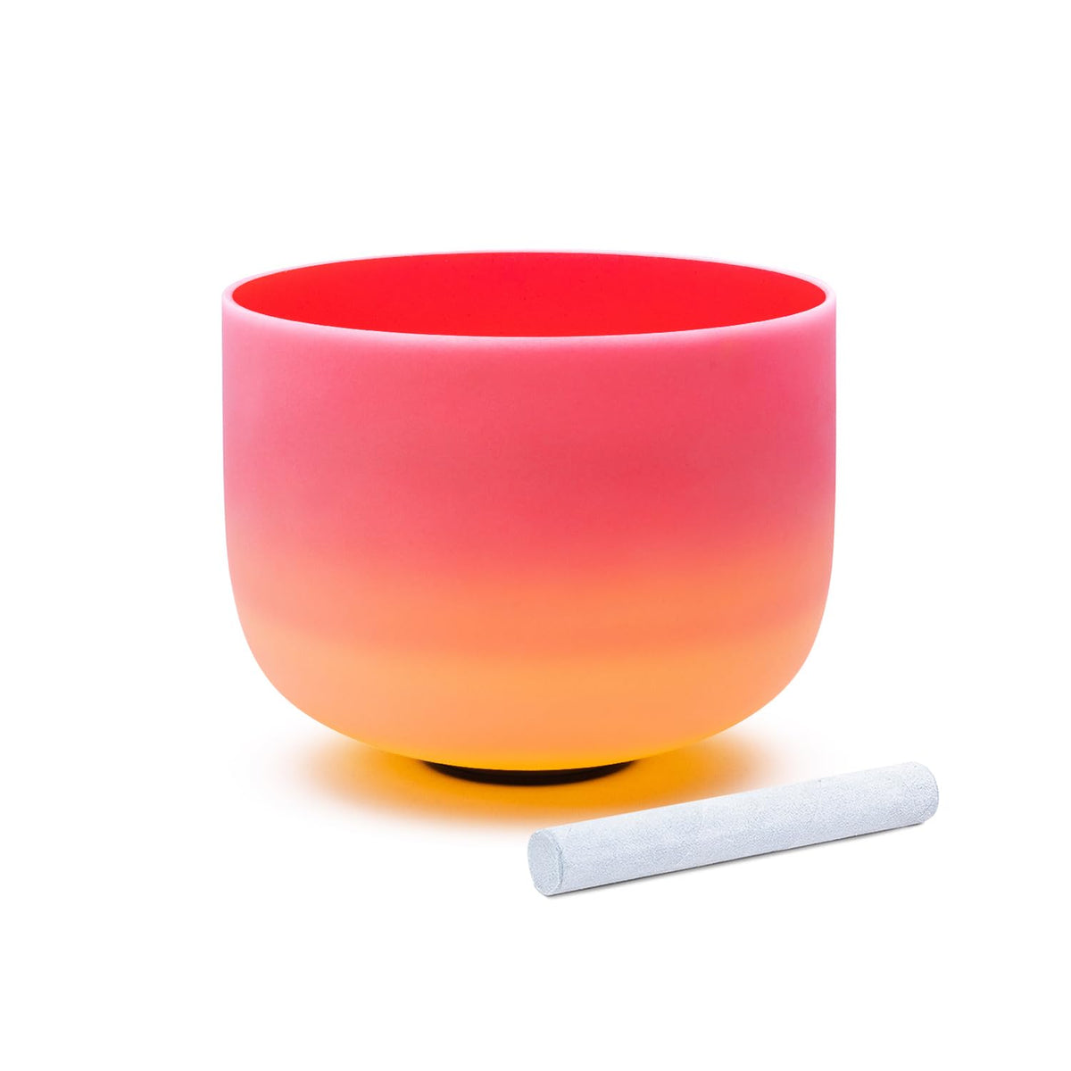10inch Crystal Singing Bowl 432hz C Note for Sound Meditation (10"C 432hz Rainbow without bag)