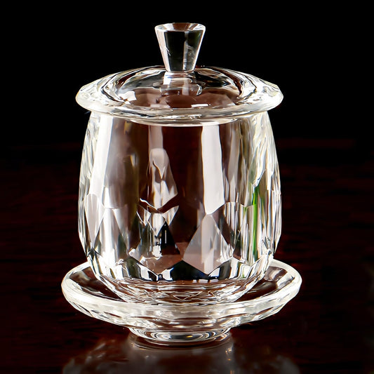 Buddha Water Cup (1pc Clear Glass Cup)