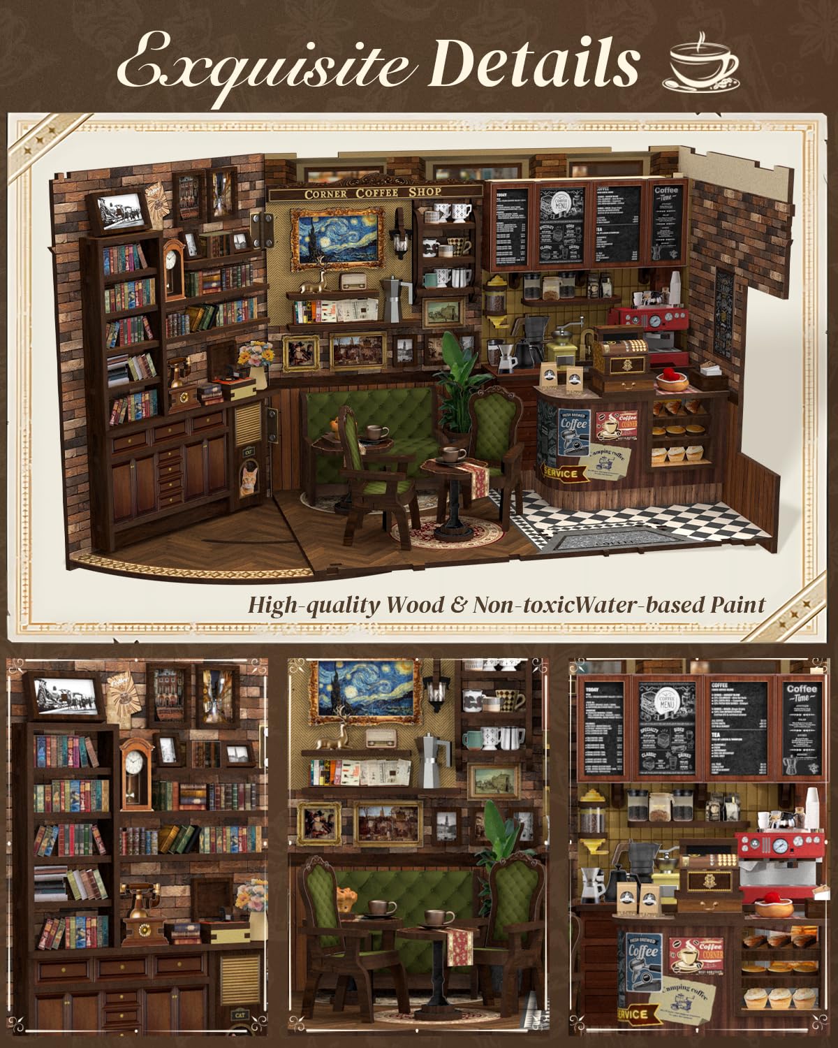 Book Nook Kits for Adults