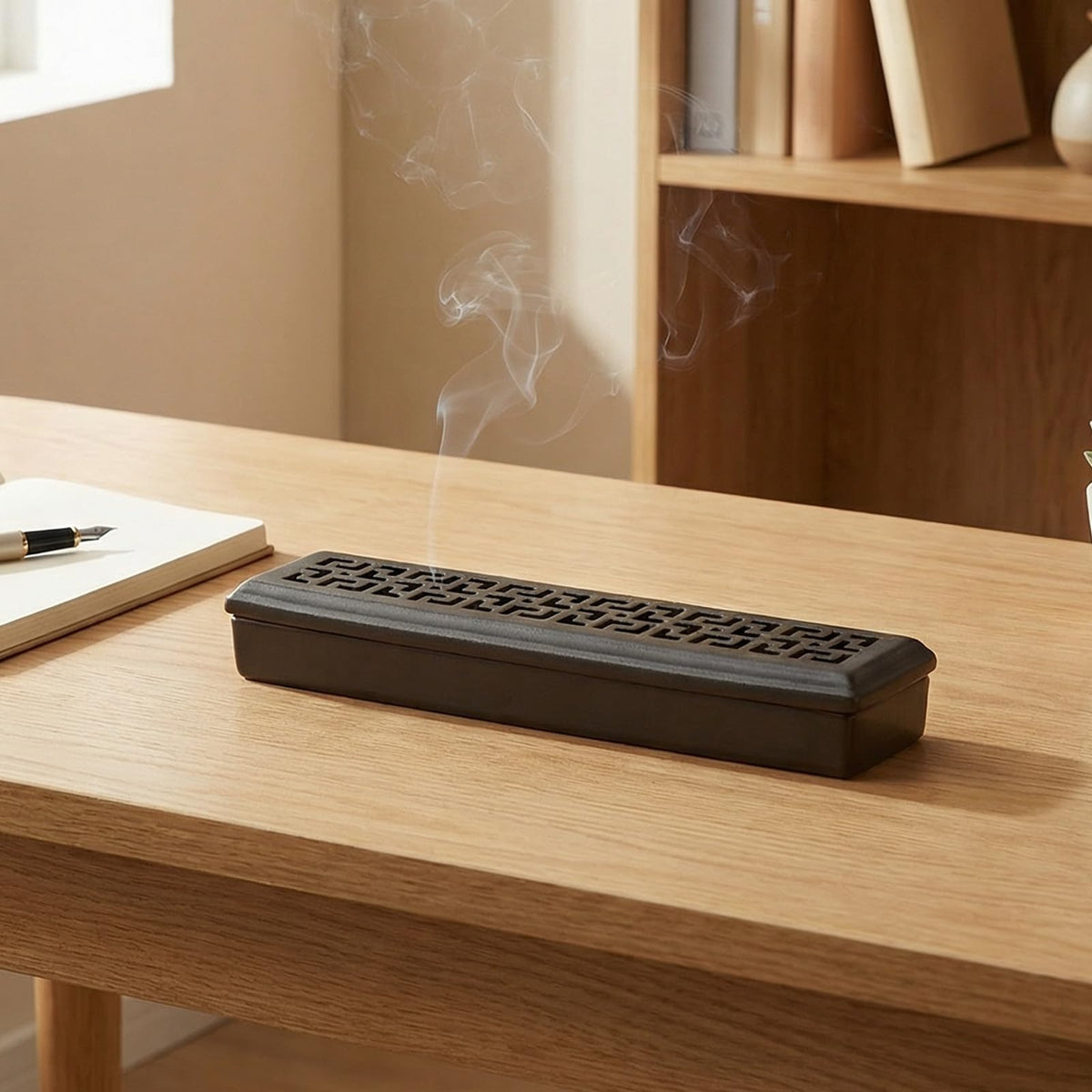 Incense Holder for Sticks (Lever Brown)