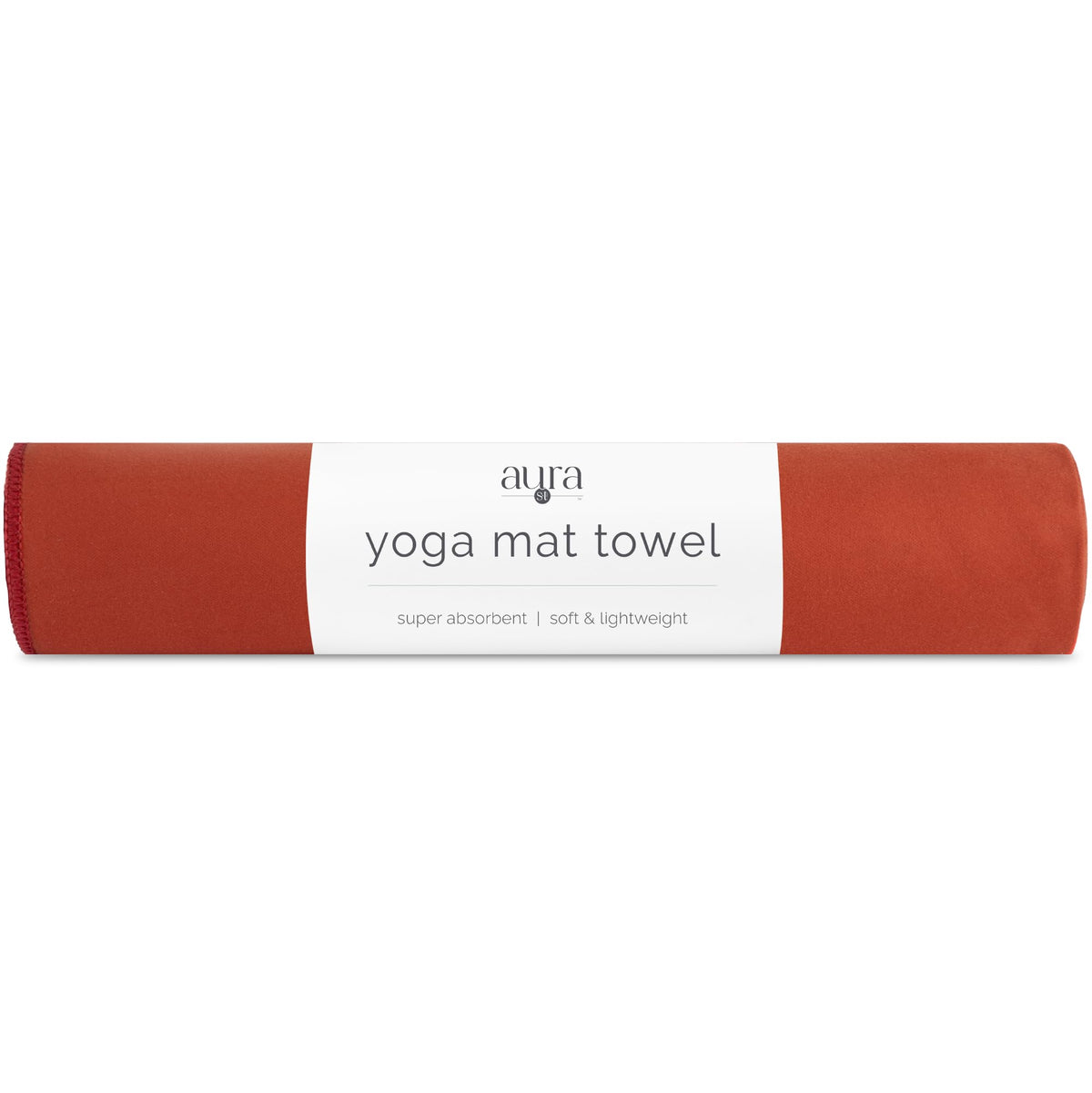 Aura Microfiber Yoga Mat Towel