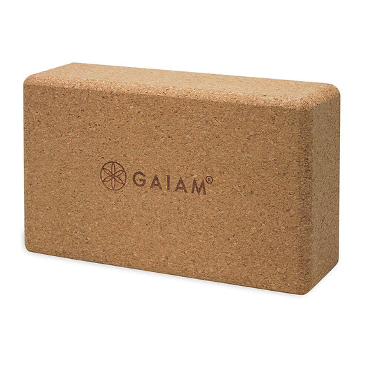 Yoga Brick EVA Foam for Balance & Stretch (Cork / 1 Brick)