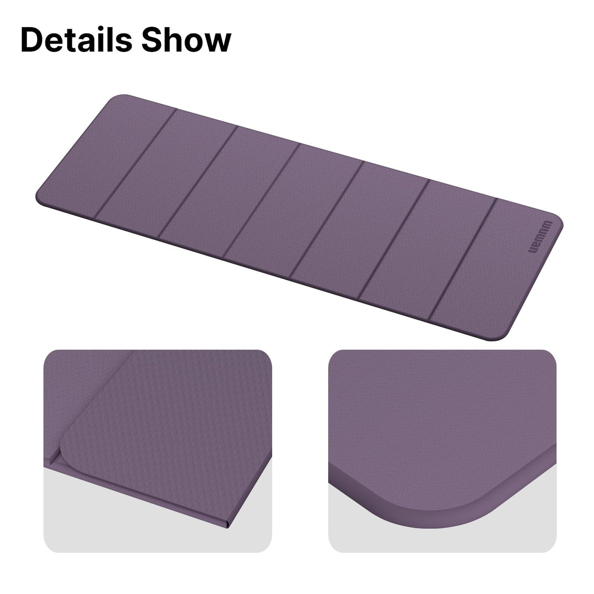 Yoga Mat Thick 10mm (Purple)