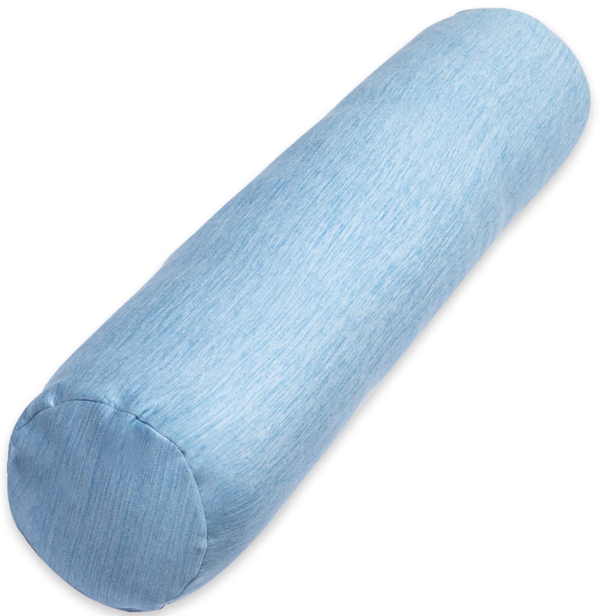 Body Pillow Bolster Pillow with Cooling Cover (Cooling Blue / 35 inch)