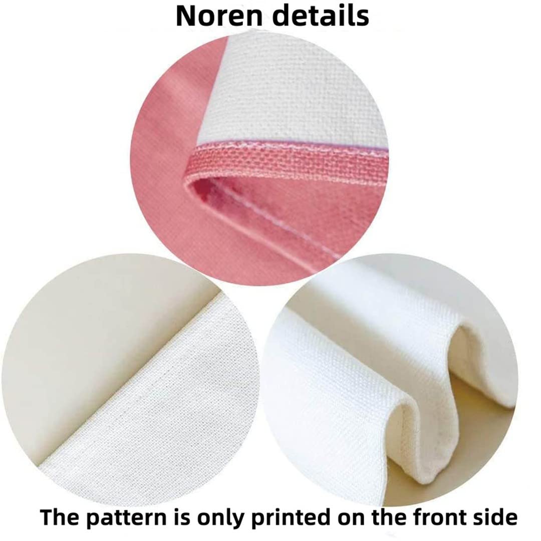 Japanese Noren Traditional Painting Flying Crane Doorway Curtain Tapestry (Flying Crane / 33.5"W x 59"L (Pack of 1))