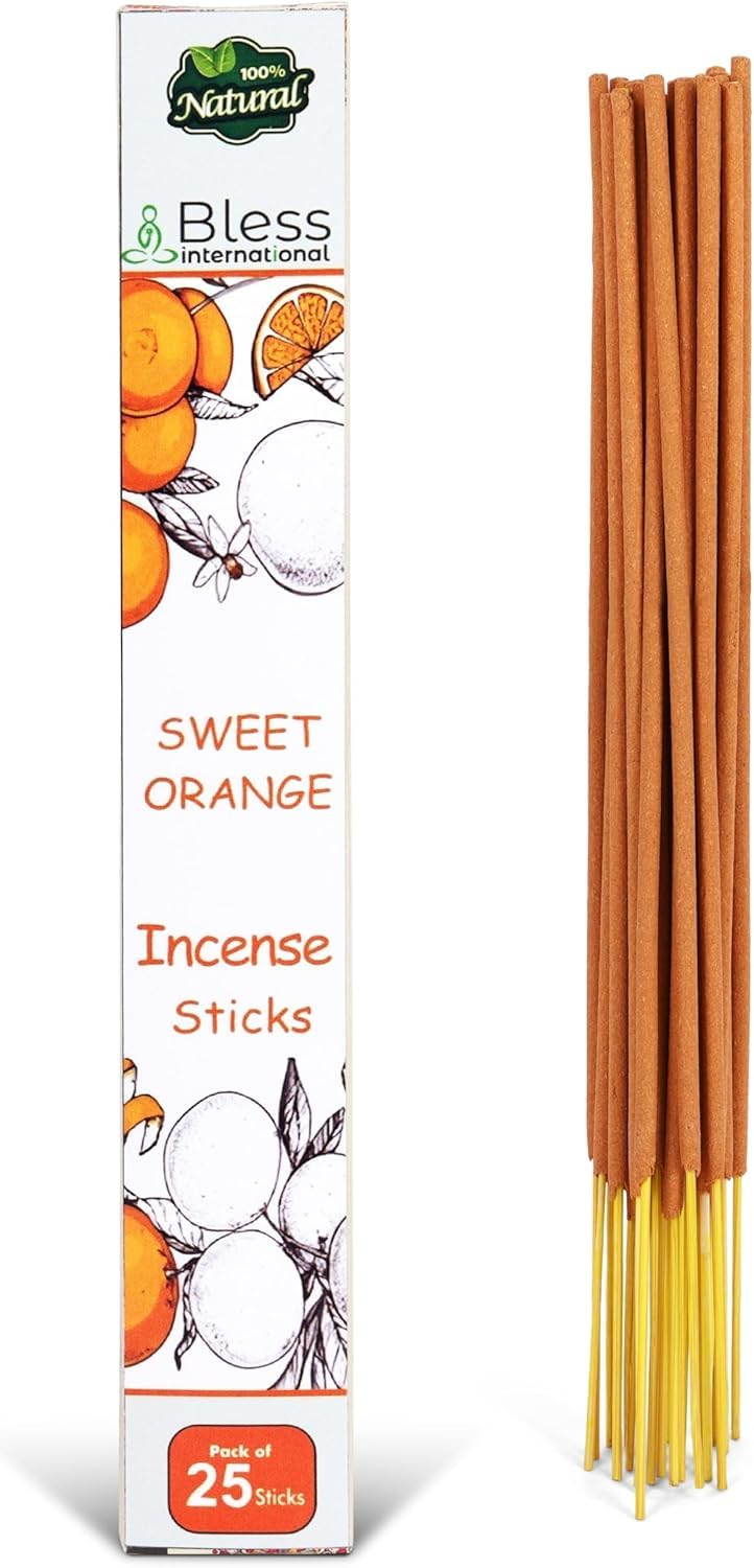 Bless International Sweet Orange 100% (Sweet Orange / 25 Sticks (1.4 OZ/40 GM))