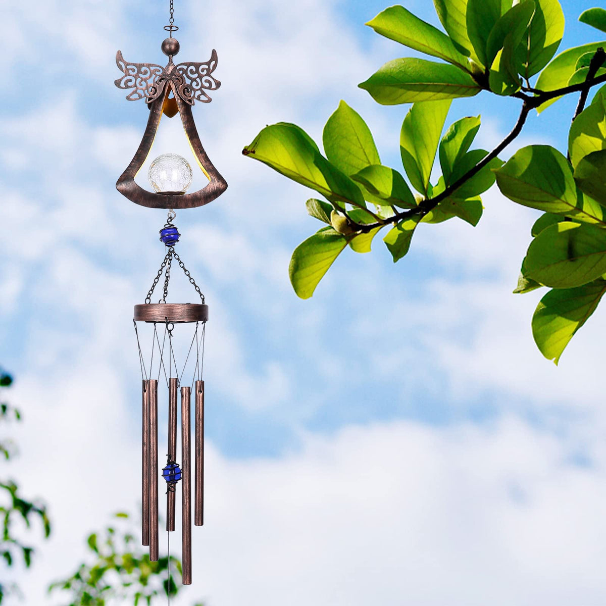 Solar Wind Chime for Outside (42")