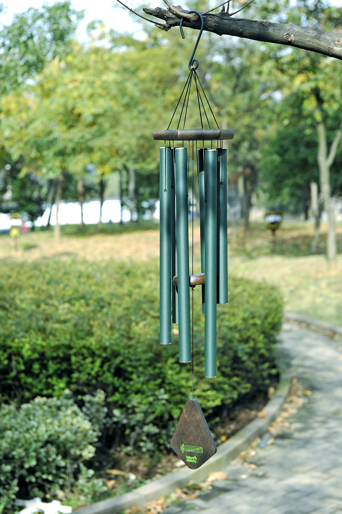 PG36FG 36 Inch Premiere Grande Wind Chime (Forest Green / 36-Inch)