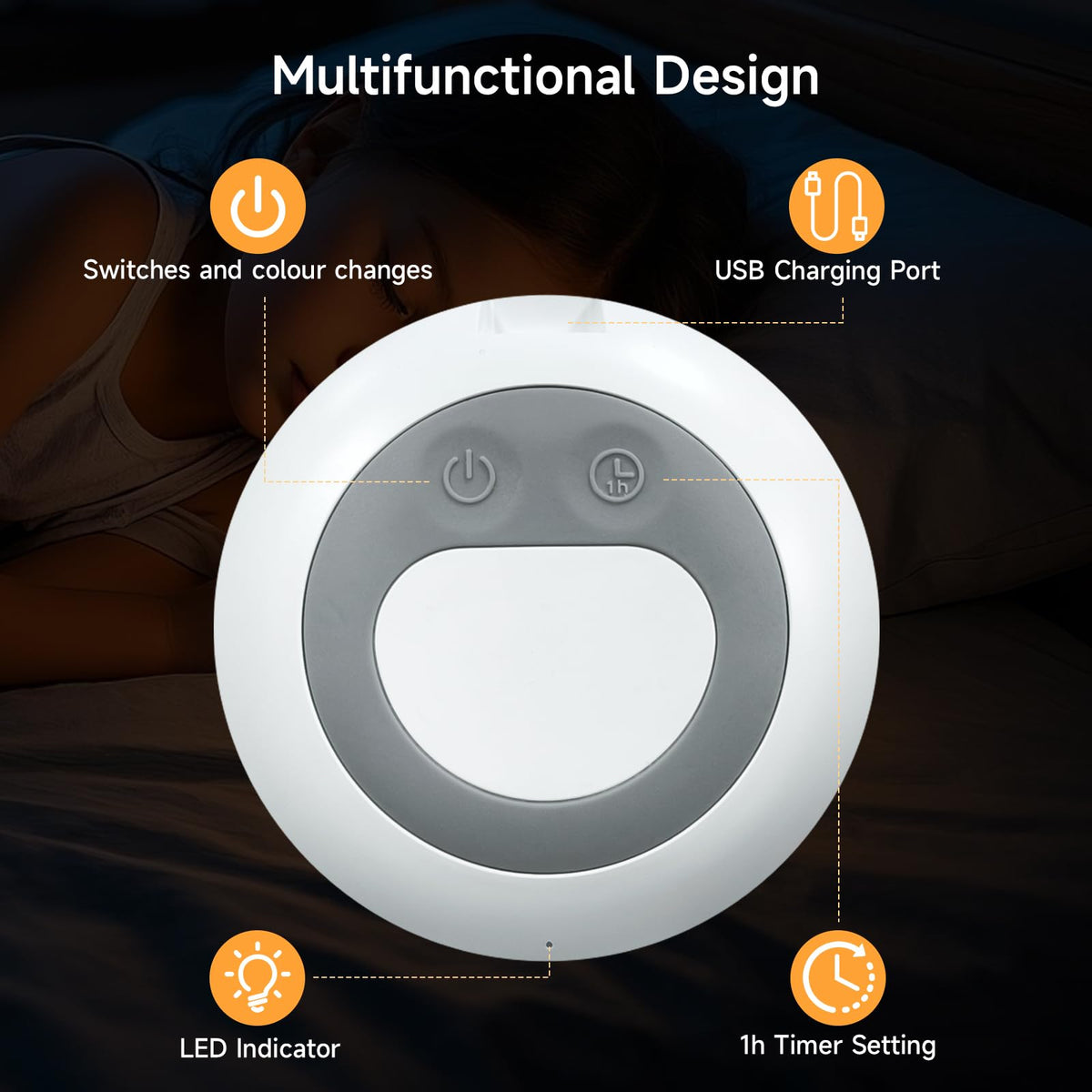 Night Light for Kids (Multicolor)