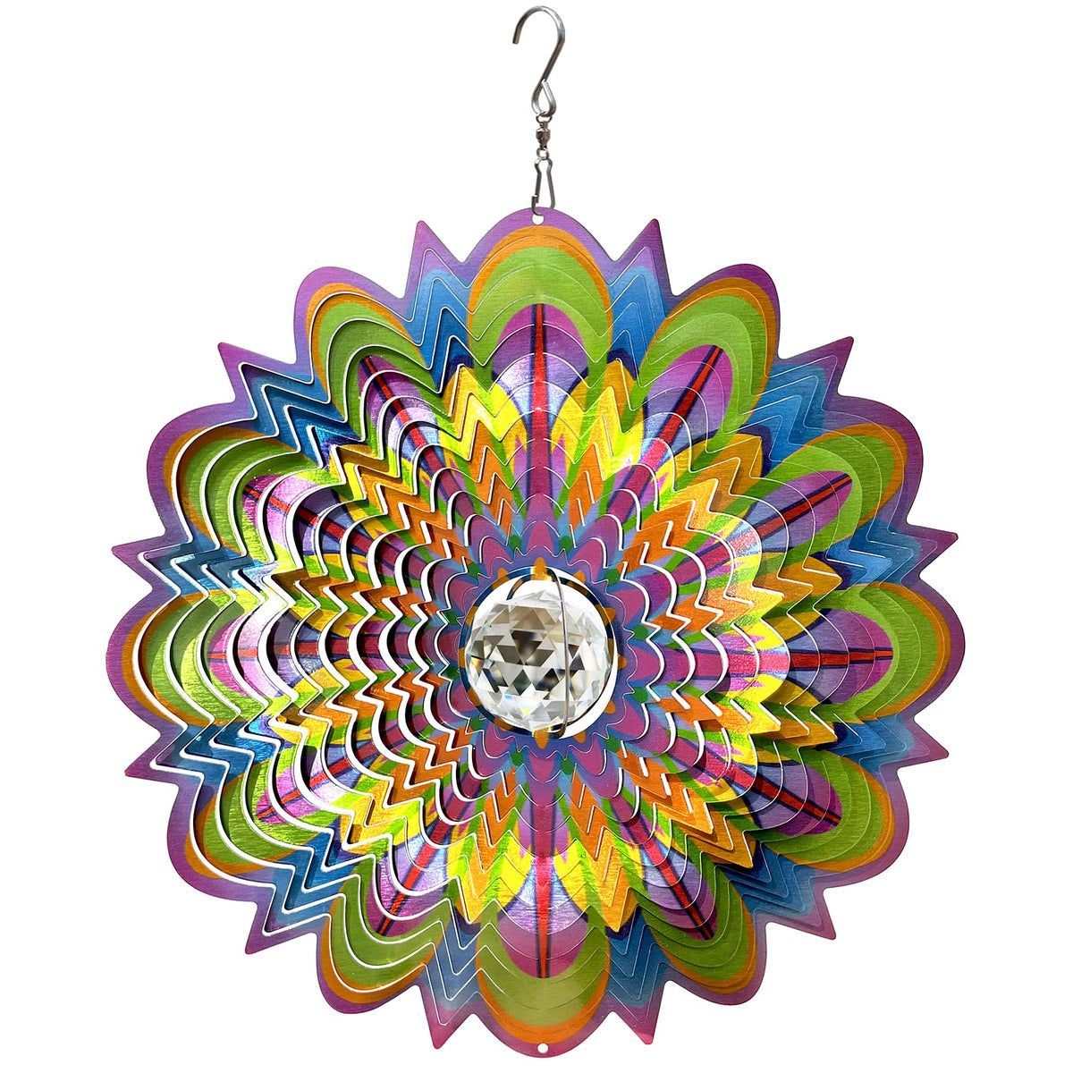 Mandala Wind Spinner w (12inch / Mgb05)