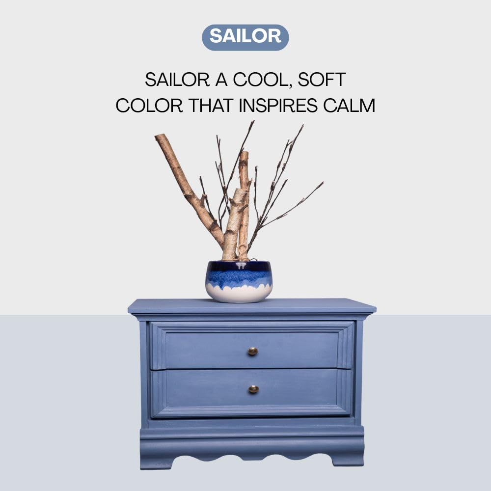 SAILOR Chalk Paint for Furniture DIY (Sailor / 58 Fl Oz (Pack of 1))
