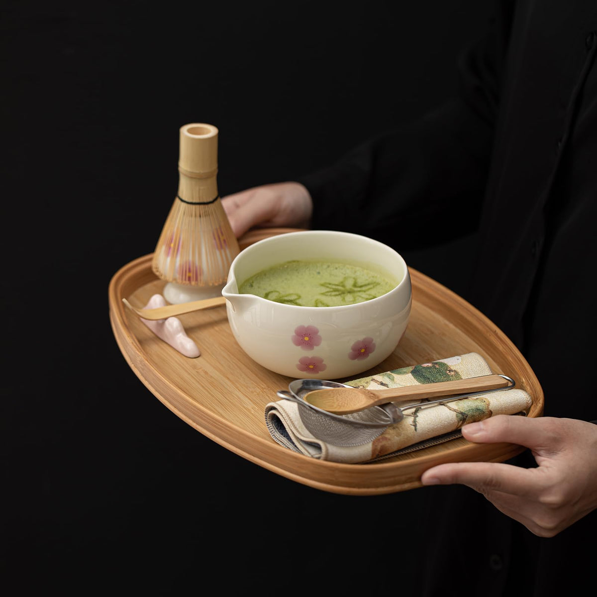 Matcha Whisk Set (Cream)