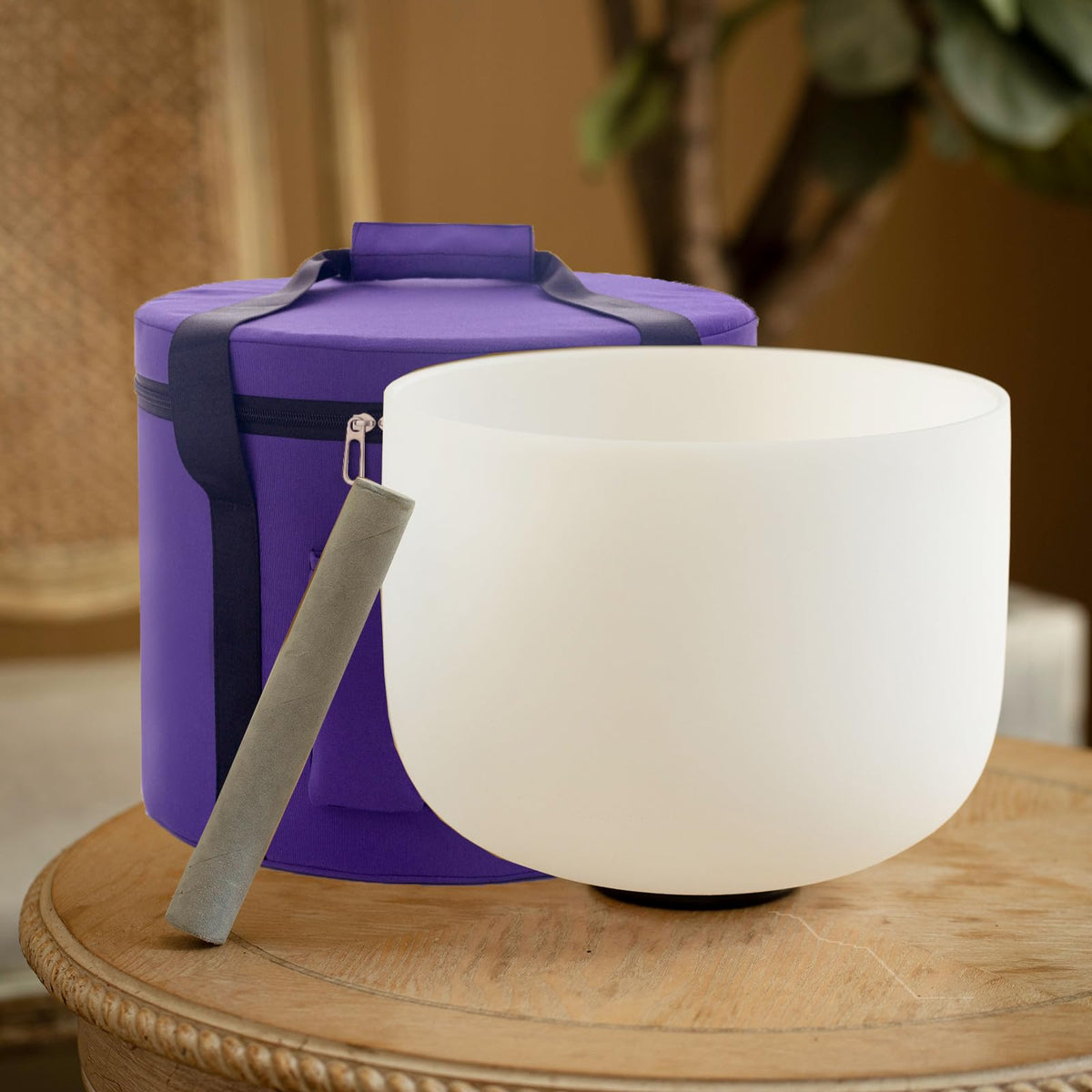 10Inch 432Hz A Note Crystal Singing Bowl Third (432hz / 10 inch A NOTE)
