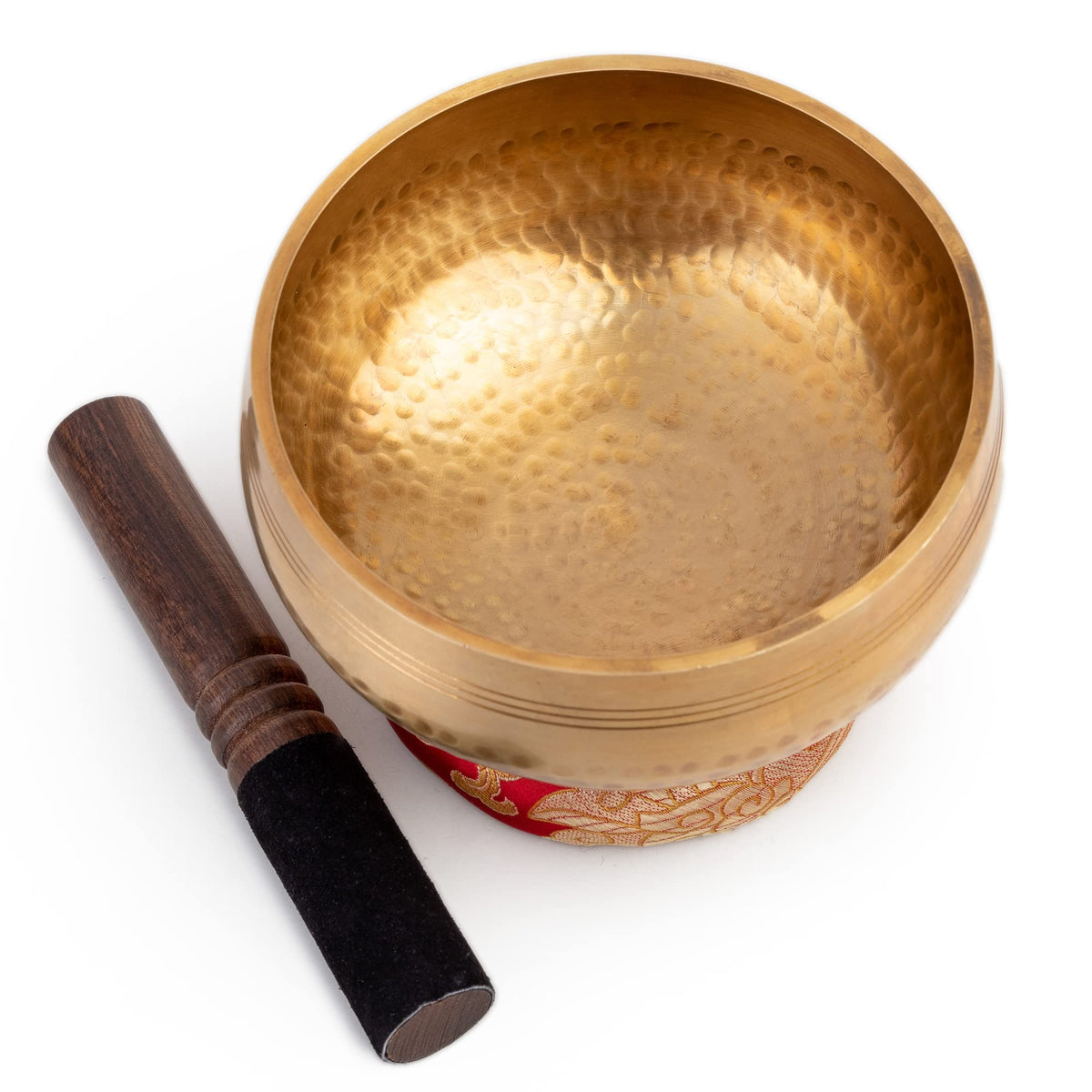 Tibetan Singing Bowl Set (Gold - 5 Inch)