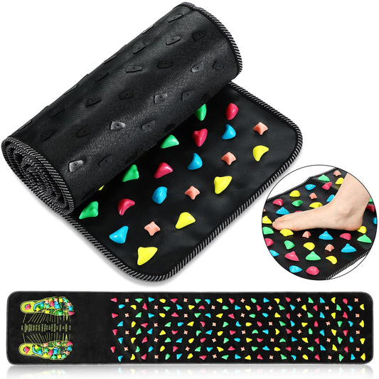 Foot Acupressure Mat Walk Stone Road (68.9 x 13.78 Inch)