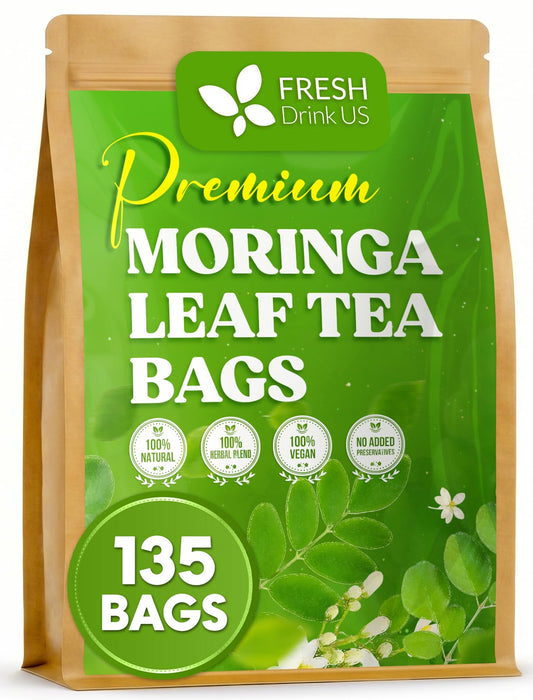 Premium Moringa Leaf Tea (135 Teabags)