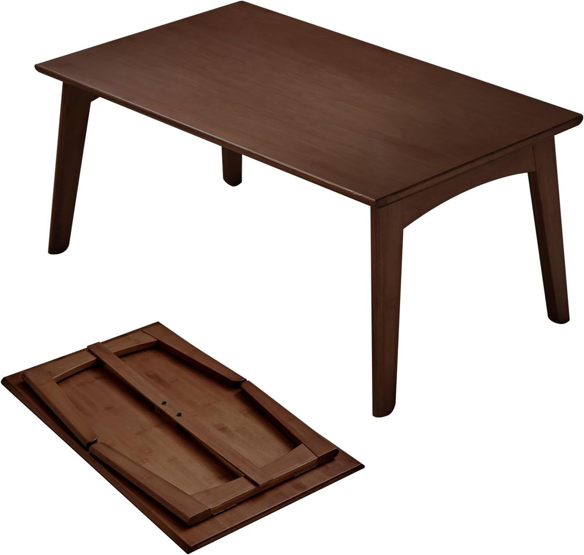 Bamboo Folding Coffee Table (Chestnut / Large)