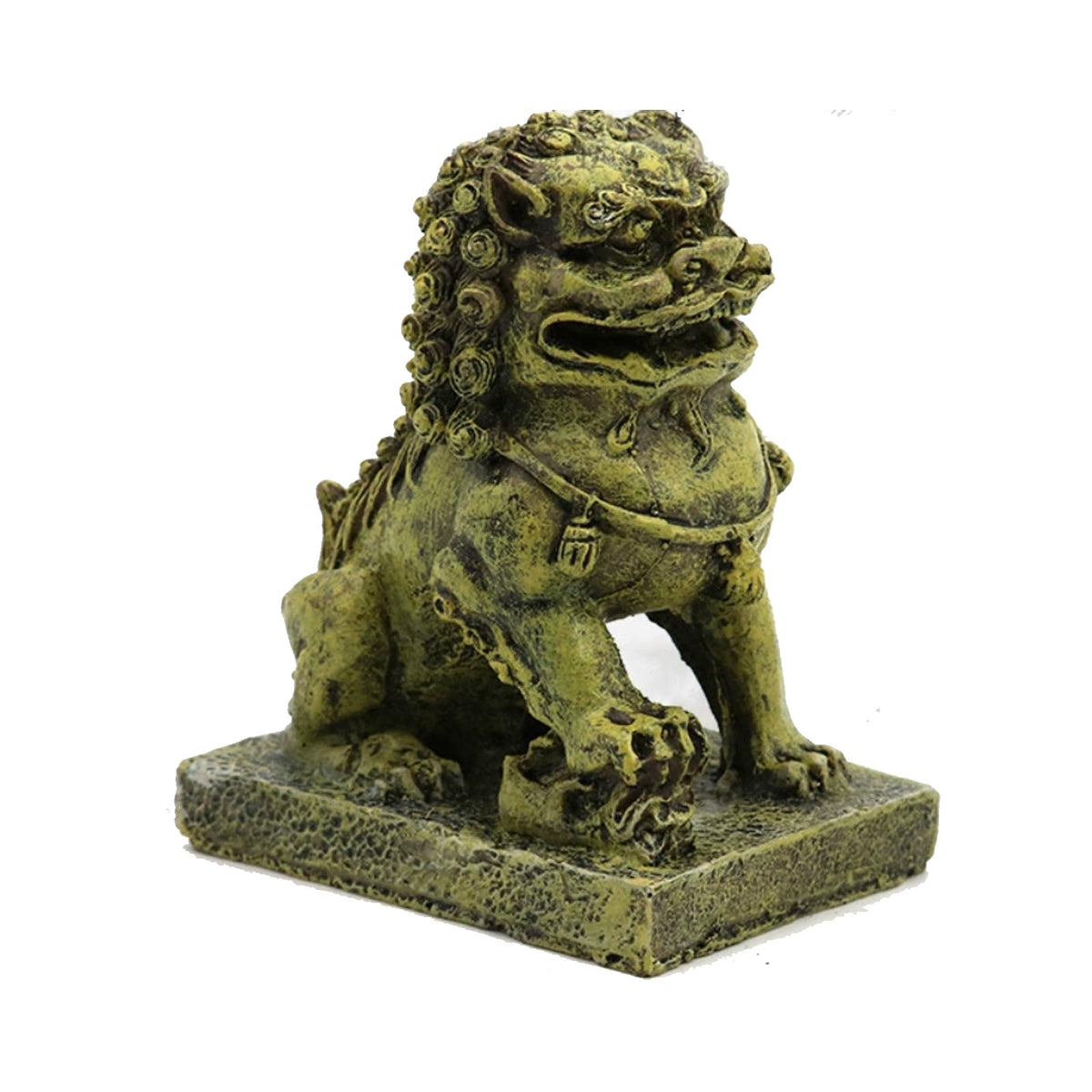 Fish Tank Decorations (Yellow Lion)