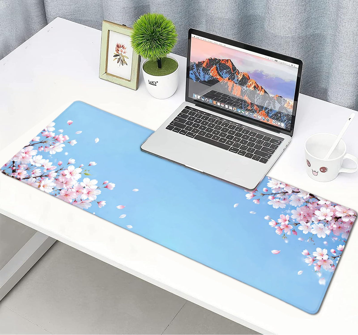Extended Large Gaming Mouse Pad (Double Cherry Blossom)