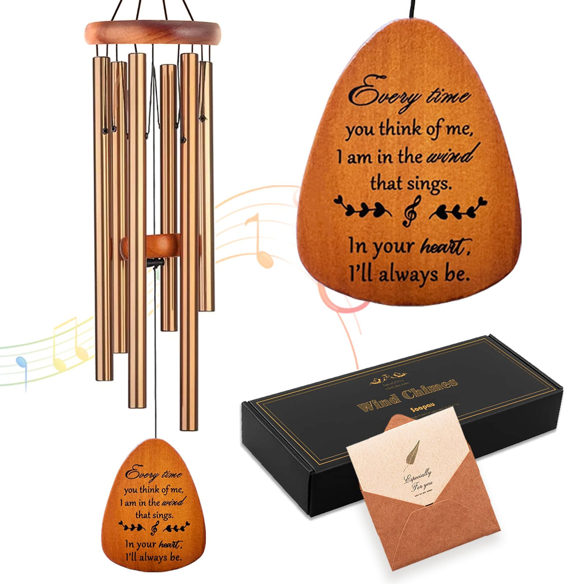Memorial Wind Chimes for Loss of Loved One