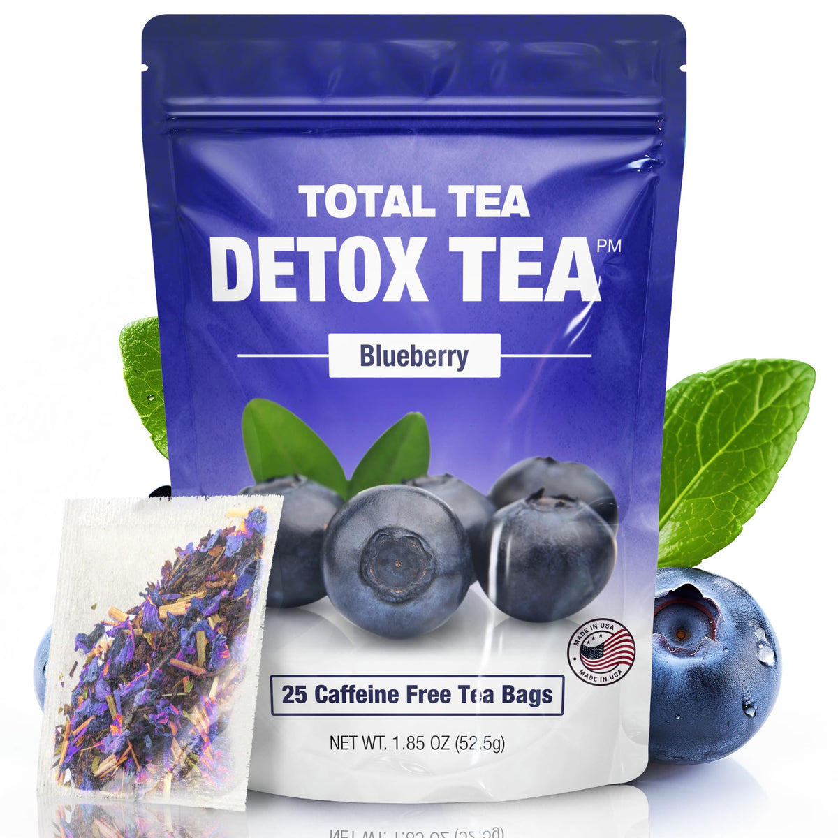 Slimming Detox Caffeine Free Natural Bluebberry Fruit Tea