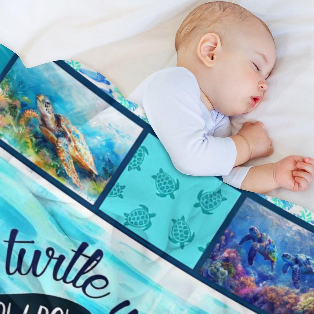 Turtle Blanket (50"x60" / Turtle)
