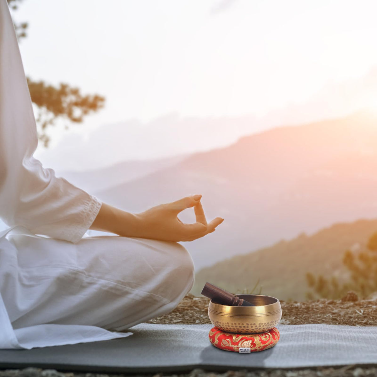 Tibetan Singing Bowls Set (5inch Buddha)