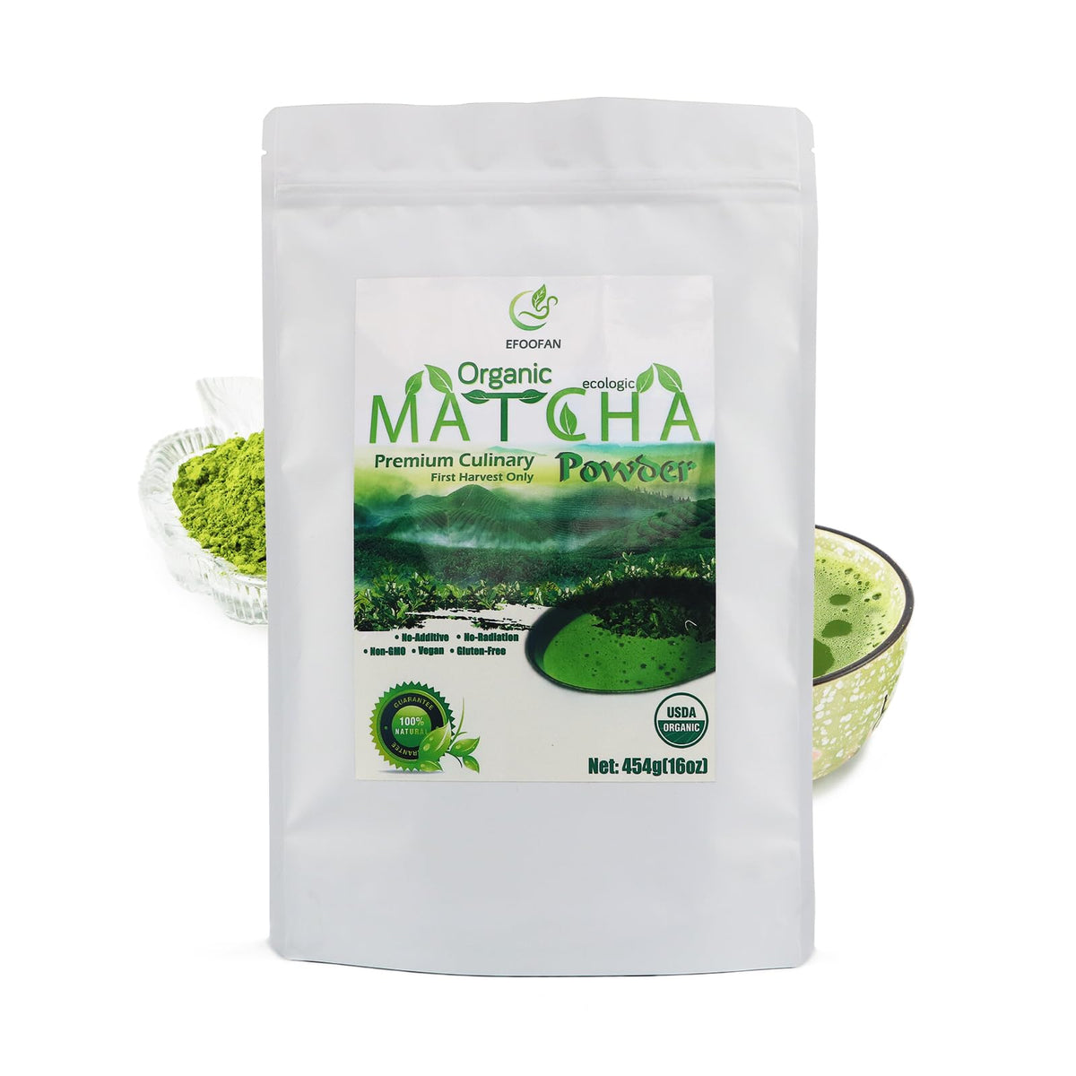 Organic Premium Culinary Matcha Powder (16 Ounce (Pack of 1))