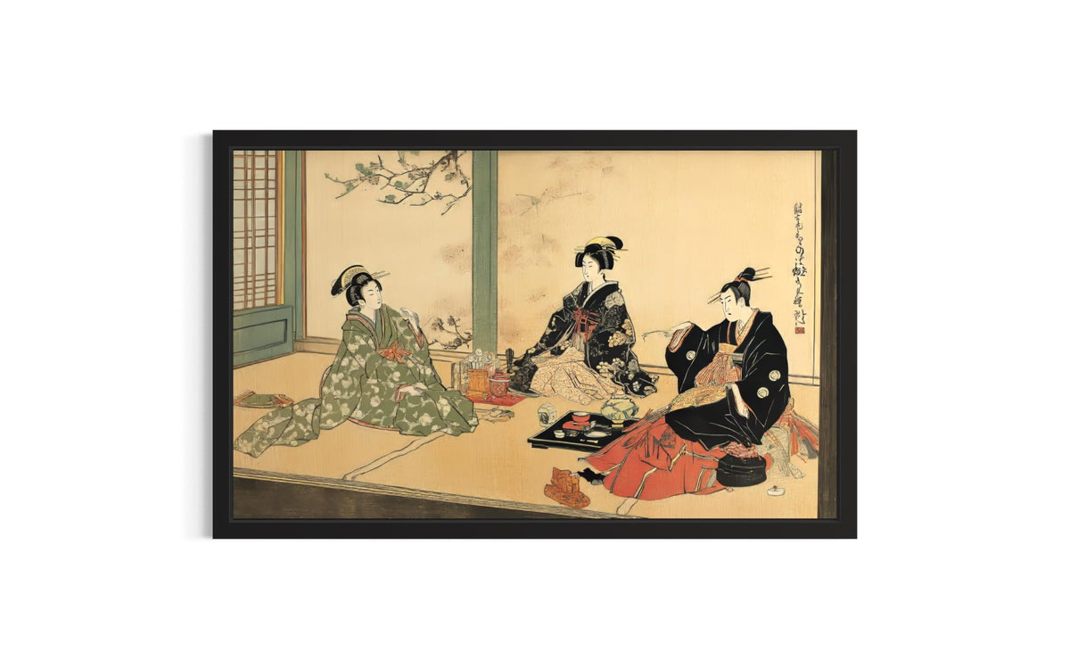 Emperor's Court Unframed Wall Art Print Poster (Emperor's Court / 20"L x 16"W)