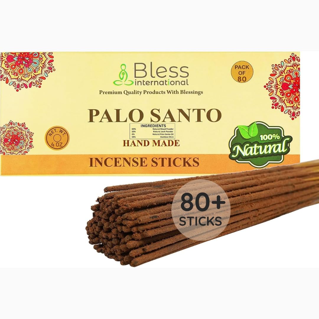 Bless Organic (Palo Santo / 80 Sticks (4.20 OZ/120 GM))