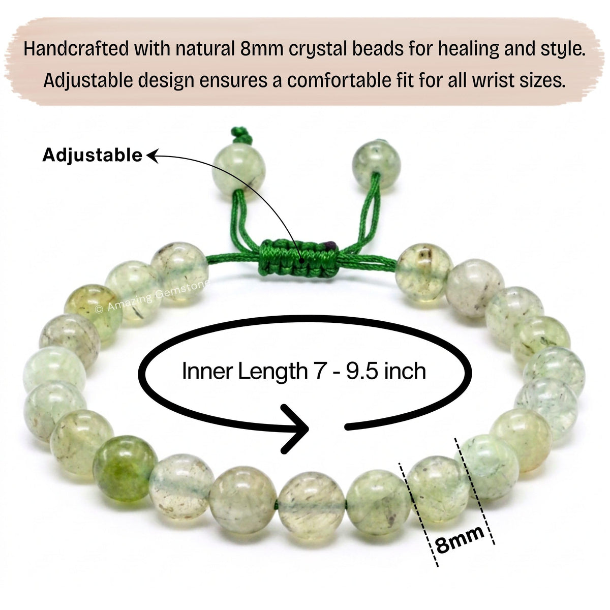 Prehnite Bracelet (Prehnite)