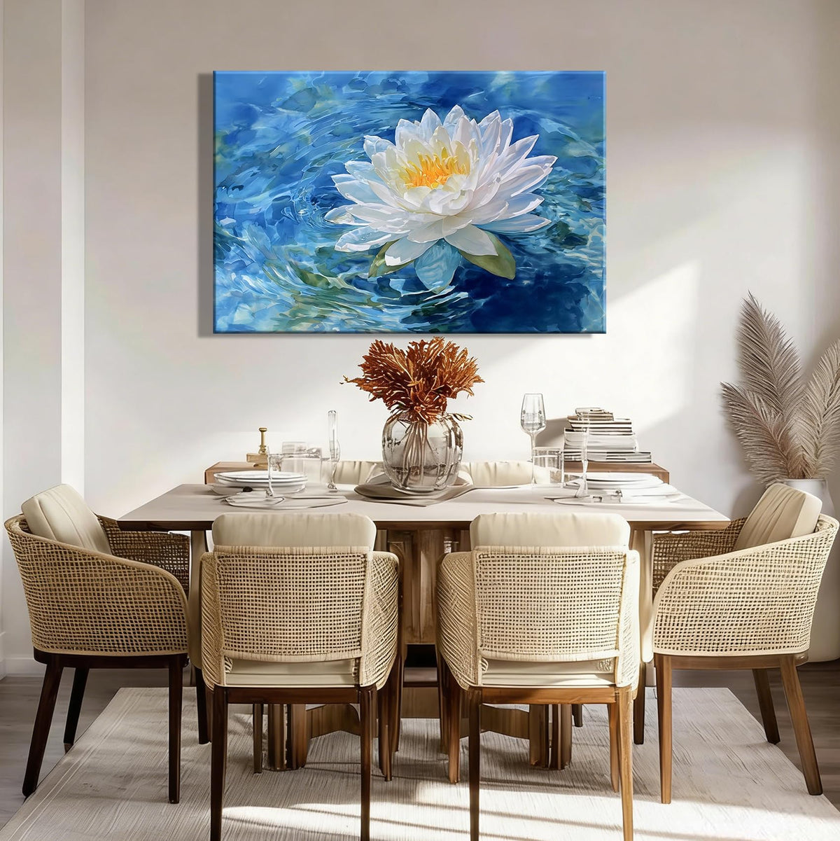 Framed Canvas Wall Art (Pictures10 / 30"L x 20"W)