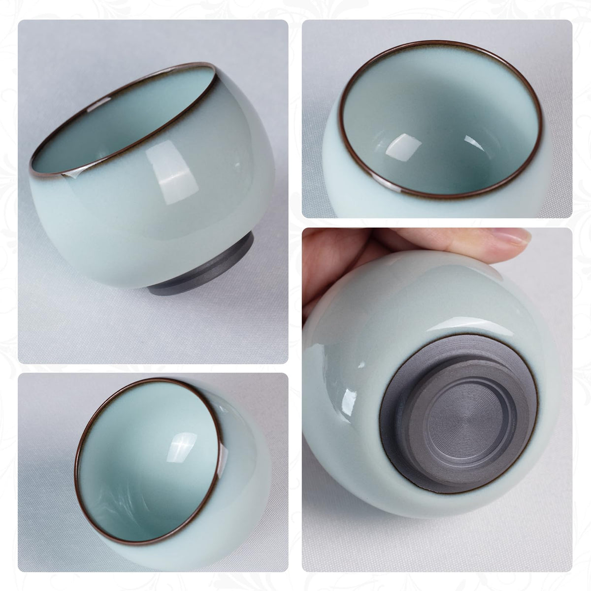 Japanese Tea Cups (Imperial Kiln-Meditation)