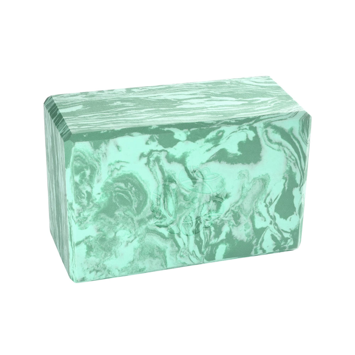 4" Foam Yoga Block (Sea Green)