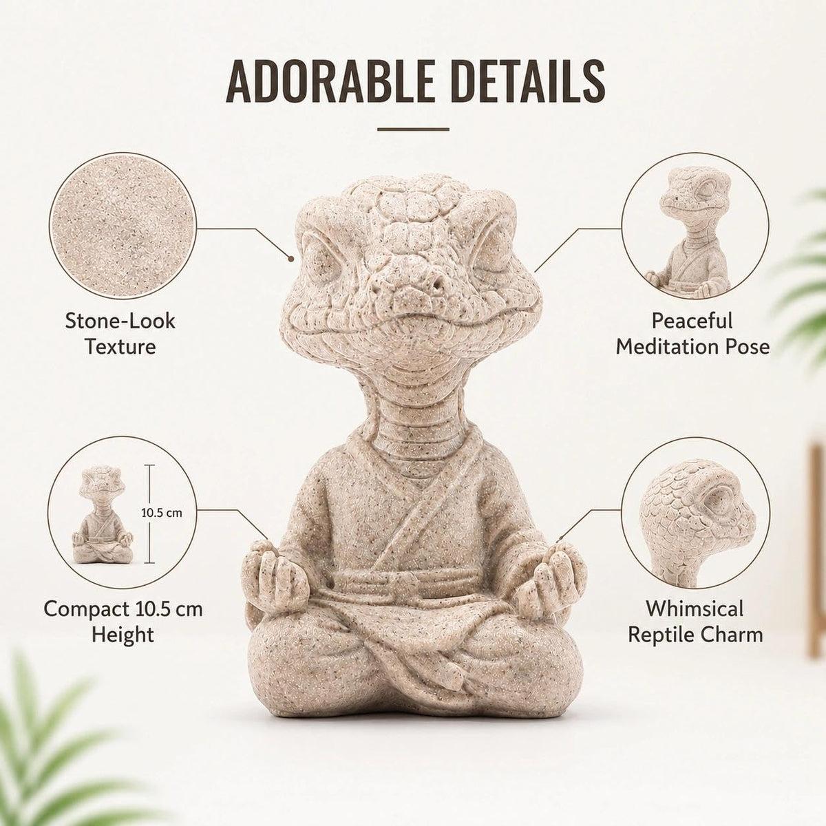 Meditating Snake Statue (Snake 2)