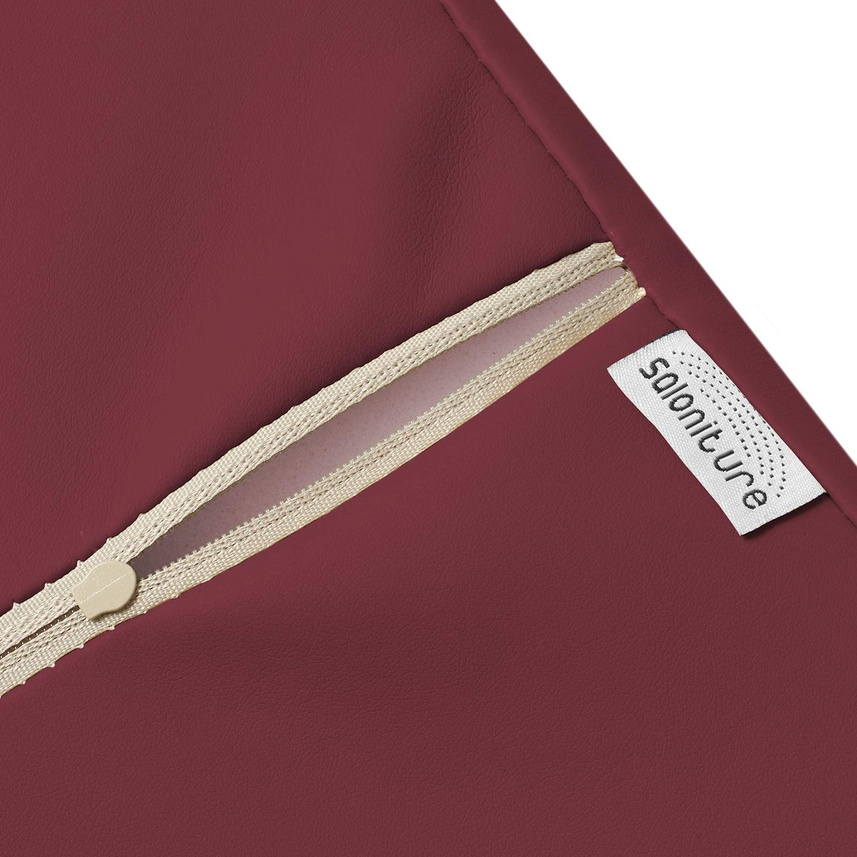 Jumbo Half Round Massage Table Bolster Under (Burgundy)