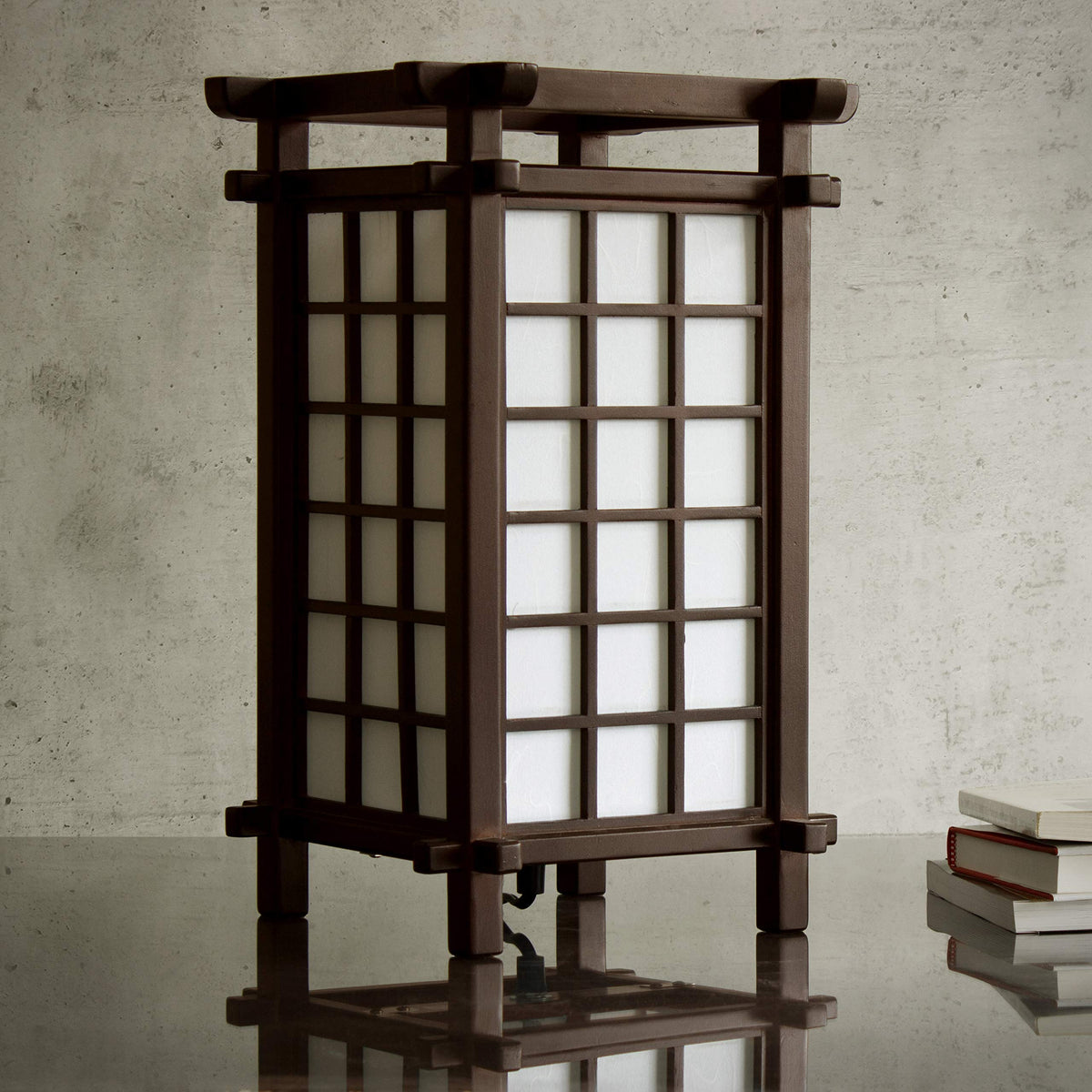 17" Ido Lamp Rosewood (Walnut)